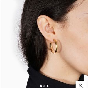 Brand new Mejuri Boyfriend Hoops